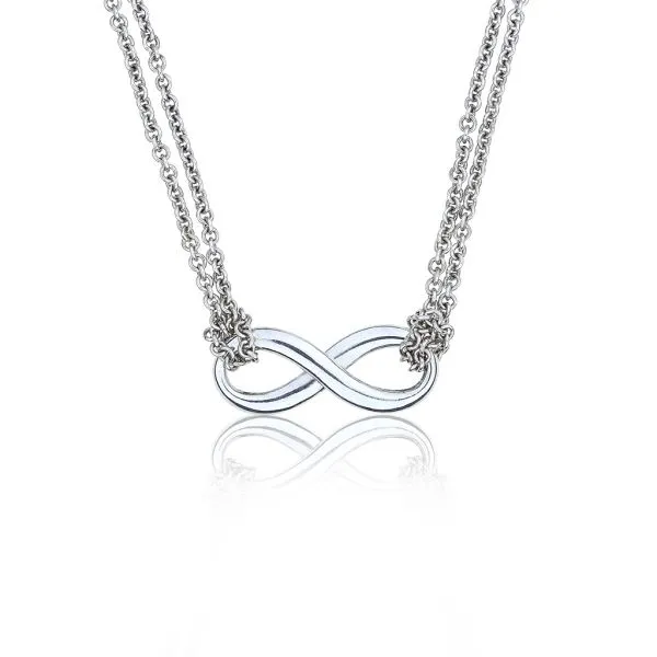 Tiffany and company deals infinity necklace